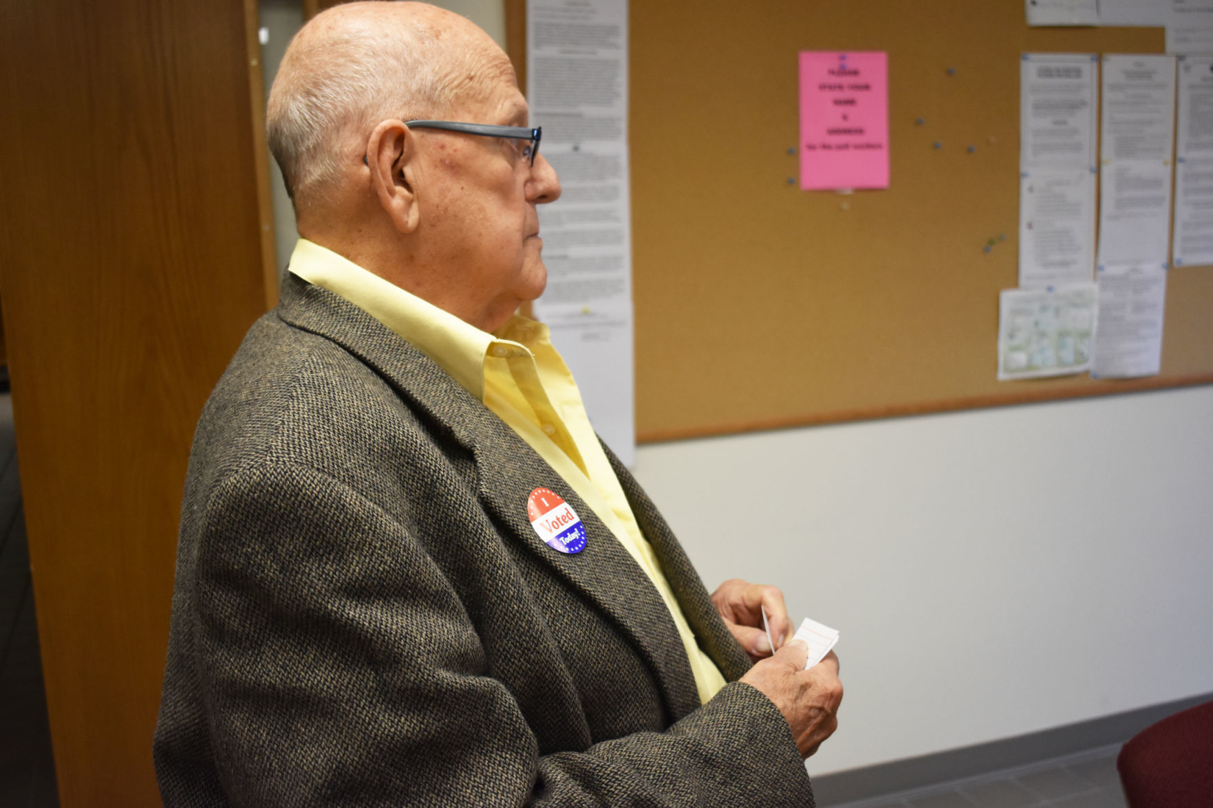 Election 2018 -- Pardeeville greeter